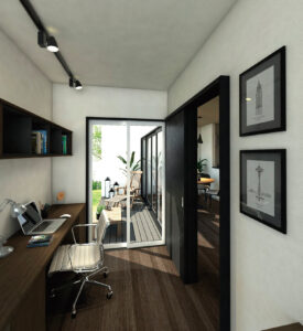 リビングにあるワークスペース