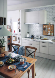 レンガを使ったおしゃれな空間