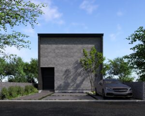 キューブ型住宅