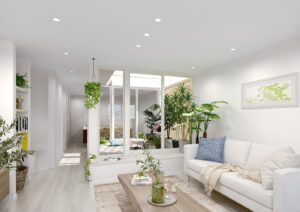 自然環境を味方につけた家