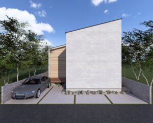 外は静かに、内はのびやかに。 家族の毎日が無理なく整う住まい